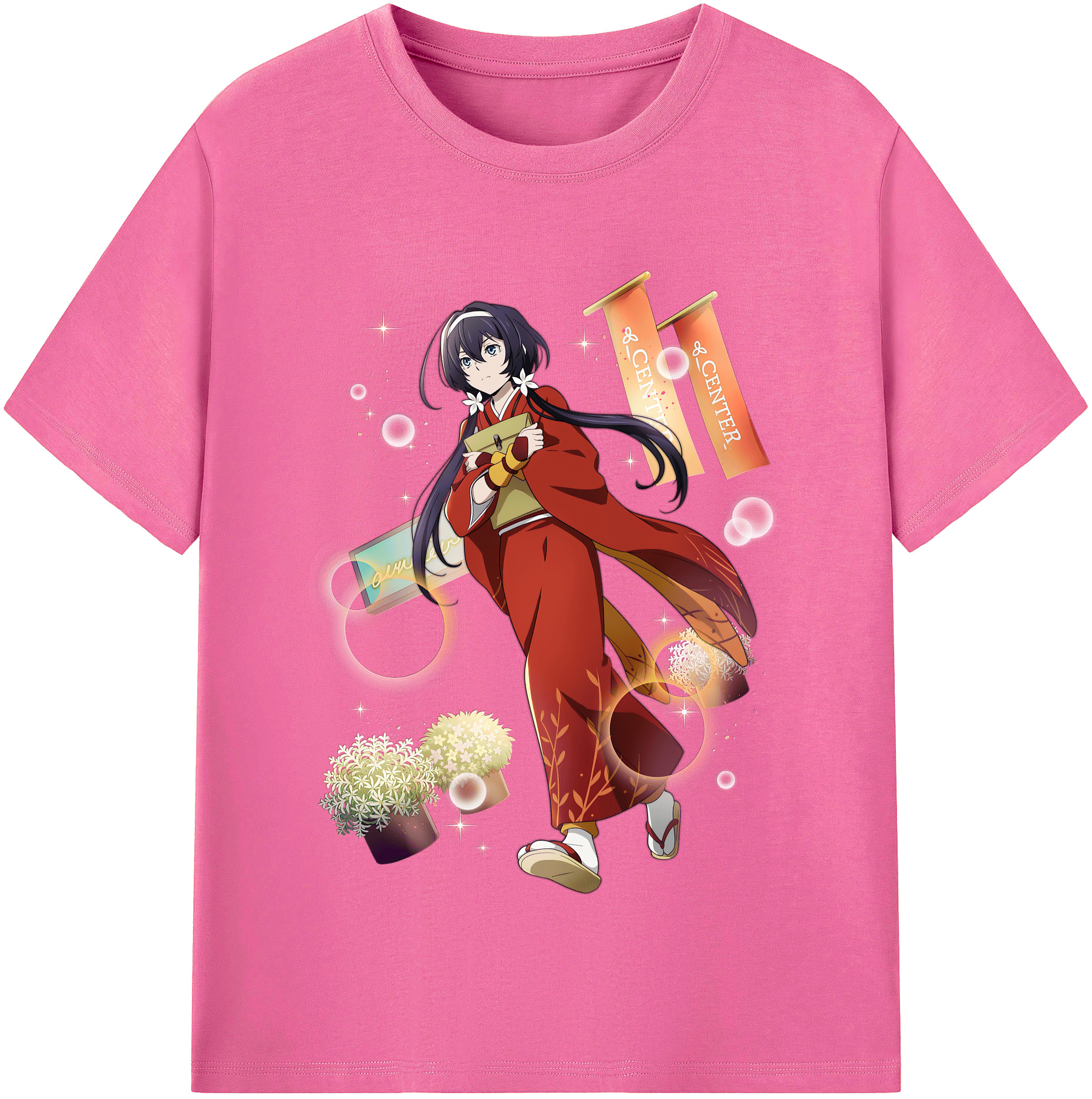 （画像用） 文豪ストレイドッグス Bungo Stray Dogs レディースカジュアルプリントTシャツ（綿100％）